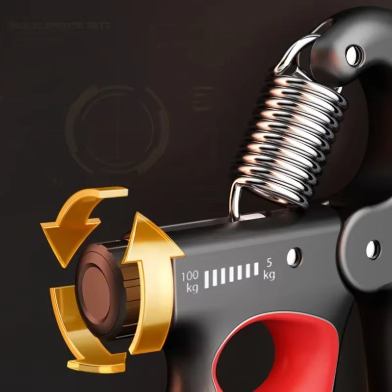 5-100Kg Adjustable Hand Grips Strength Gym Wrist Expander Hand Strengthener Device for Hand Strength Exercise