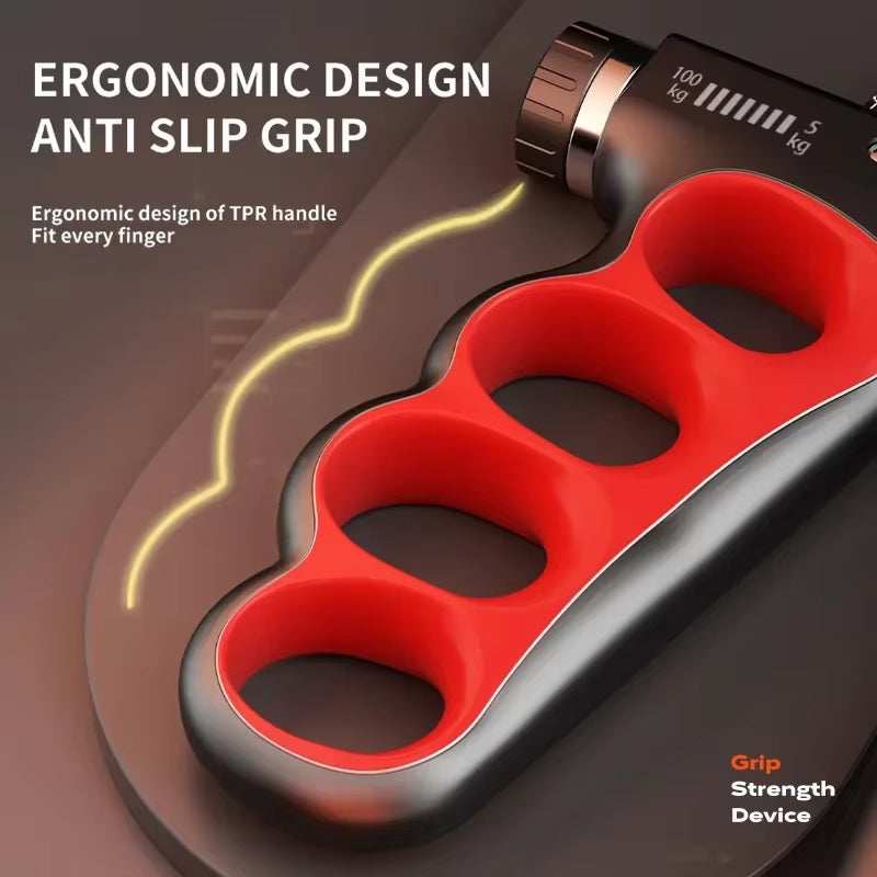 5-100Kg Adjustable Hand Grips Strength Gym Wrist Expander Hand Strengthener Device for Hand Strength Exercise