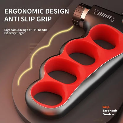 5-100Kg Adjustable Hand Grips Strength Gym Wrist Expander Hand Strengthener Device for Hand Strength Exercise